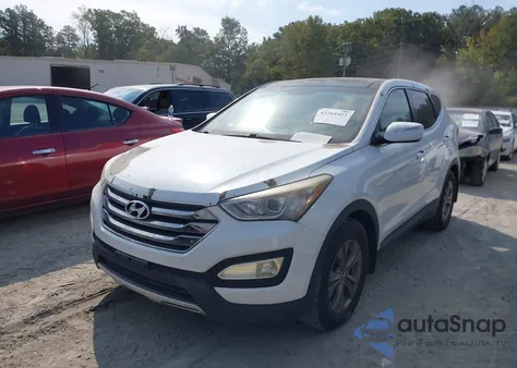 2013 Hyundai Santa Fe Sport z USA, uszkodzony, nr VIN 5XYZUDLB3DG094679